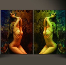 Passion Toile Image Pop Art Déco Murale Sexy No Affiche  Uvre Sexe Érotique
