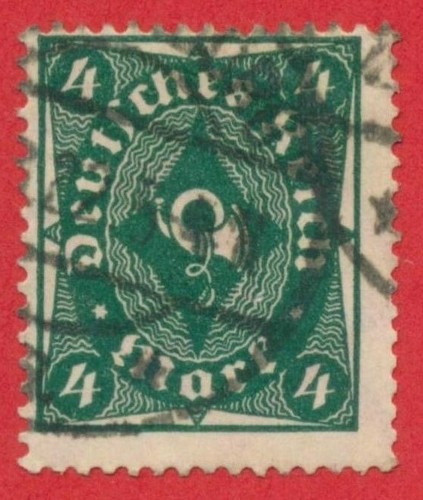 Corne postale unicolore - -,