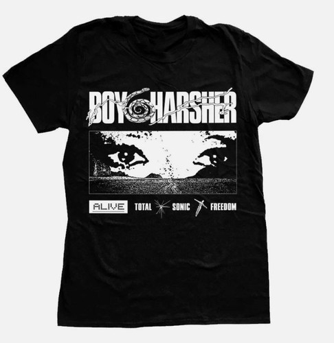 Boy harsher band black shirt - boy,
