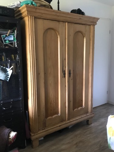Armoire anglaise ancienne - , en