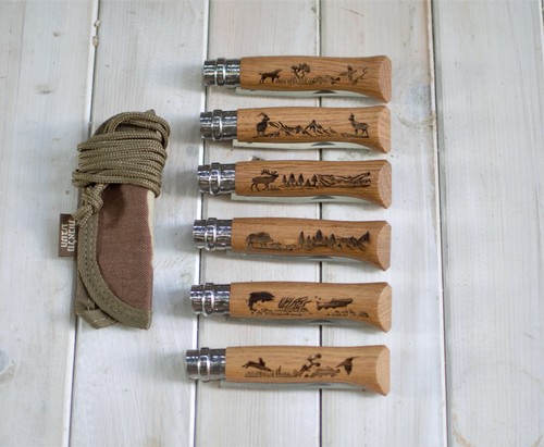 Opinel engraved animalia - opinel,