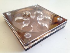 Ancien et rare  jeu de table 1972 en plexi design LLOYD FERGUSON dans sa boite 