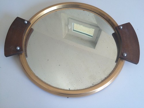 Plateau miroir art deco - , des