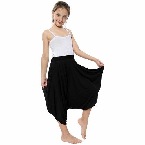 Enfants filles noir - noir, sarouel