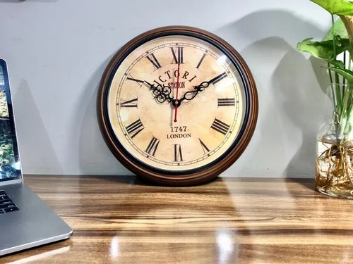 Horloge murale bois - horloge,