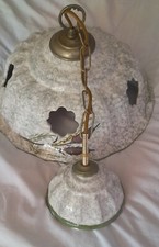 Suspension, Lustre, Complet, Céramique Antoceram Marseillan 