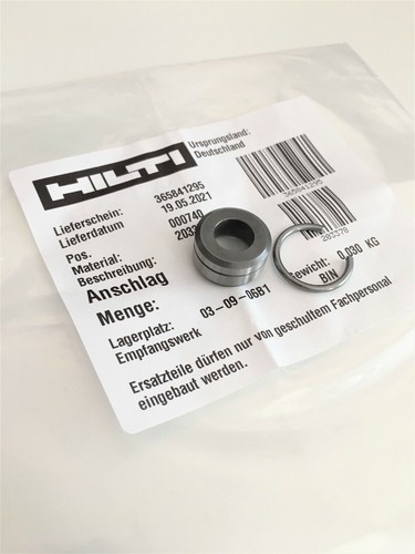 Douille arrêt sur ram hilti - douille,