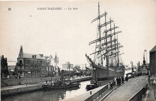 Carte postale saint nazaire - saint,