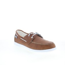 Sebago Jackman chaussures bateau pour hommes en synthétique brown