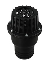 Accessoires de pompe à eau 3 pouces valve à pied PVC maintient l'efficacité d