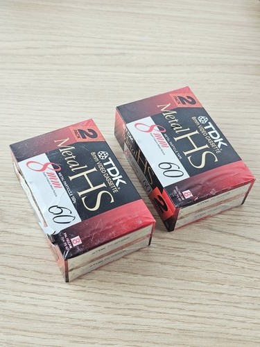 Lot cassettes video 8mm tdk - de,