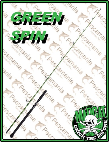 Canne madcat green spin - madcat,