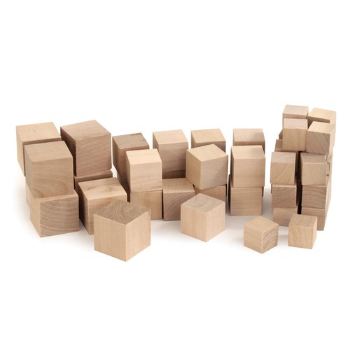 Hygloss assorted wood - assorted, blocks