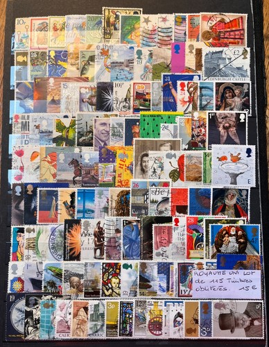 Timbres royaume uni lot - uni,
