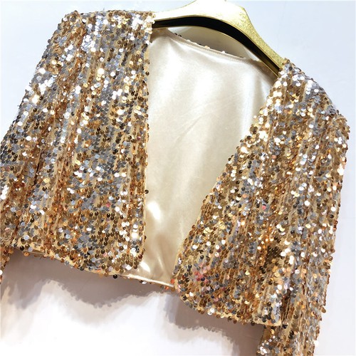 Femme paillettes sequin haut - paillettes,
