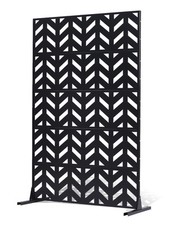 VEVOR Brise-vue Métal Panneau Intimité Extérieur Autoportant Patio 120x183 cm