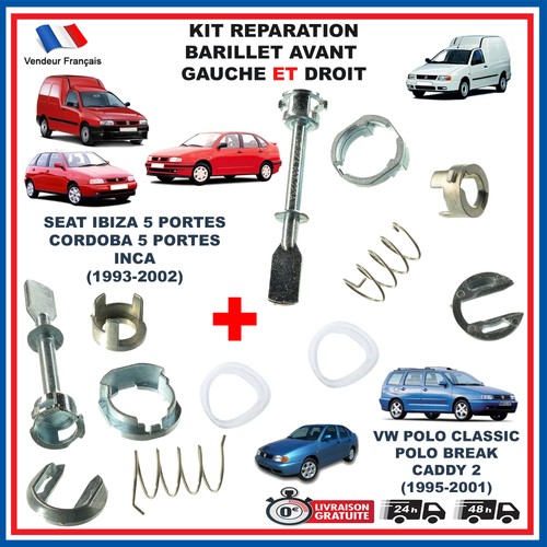 Barillet porte avant gauche - barillet,