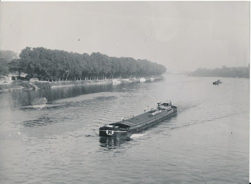 Saint cloud 1960 péniche - 1960,
