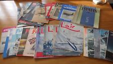 1945.Bel ensemble lot 34 diverses revues sur aviation (aeroplane avion.ww2).