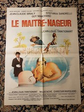 Affiche 1979 maitre nageur - affiche,