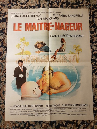 Affiche 1979 maitre nageur - 1979,