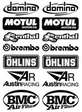 SPONSOR Decals Stickers kit