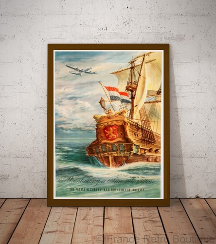 Poster affiche klm the - poster-affiche, flying