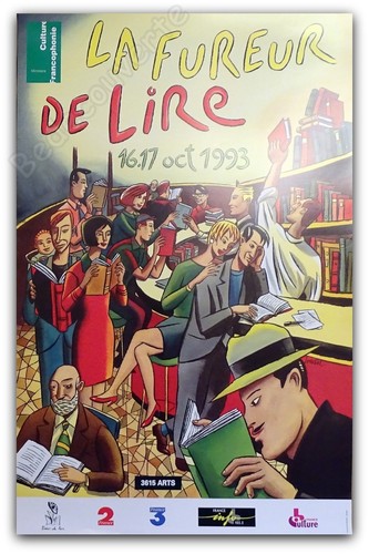 Affiche loustal fureur - la, de