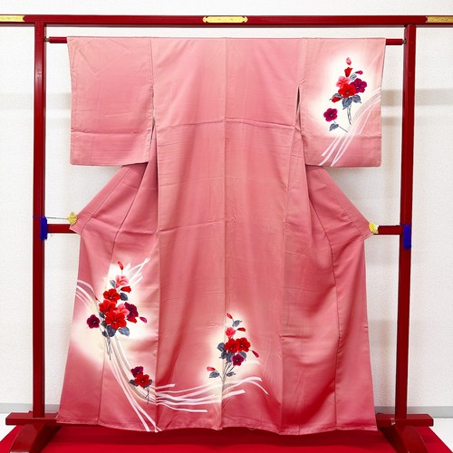 Kimono japonais houmongi - kimono,