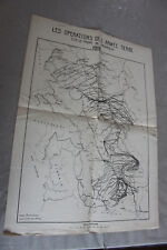 CARTE CANEVAS DE TIR 1918