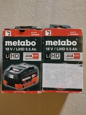 LOT DE 2 Batteries Metabo LiHD
