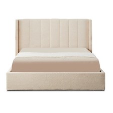 Lit Double Coffre Tissu