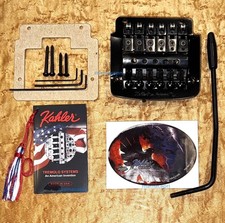Pont de trémolo professionnel Kahler 2315-KX pour guitare montage plat...