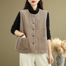 Gilet Sans Manches En Velours