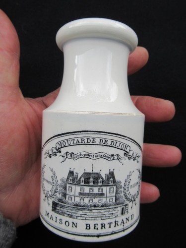 Ancien pot moutarde maison - à,
