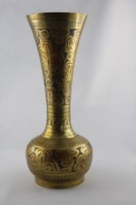 Vintage, vase en bronze