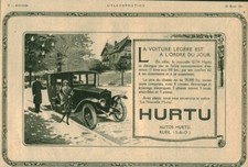 Publicité ancienne automobile
