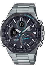 Montre Homme CASIO Edifice Solaire Bluetooth Acier/Noir ECB-950DB-1AEF