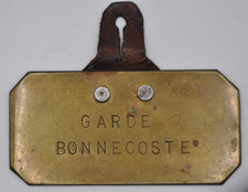 Plaque de métier - CALÈS