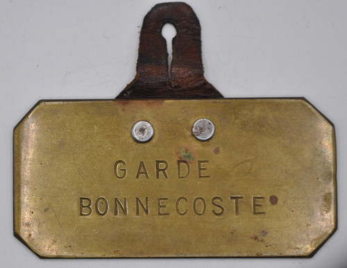 Plaque métier calès - plaque,