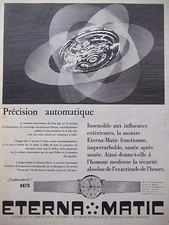PUBLICITÉ DE PRESSE 1962
