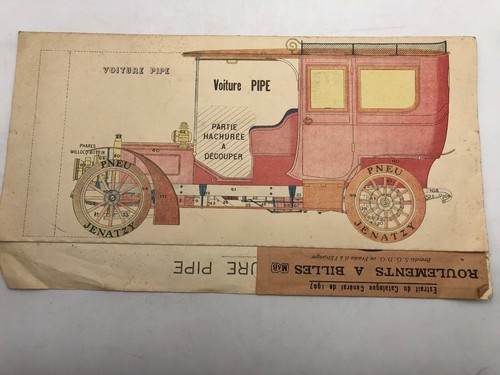 1905 dessin anatomique voiture - 1905,