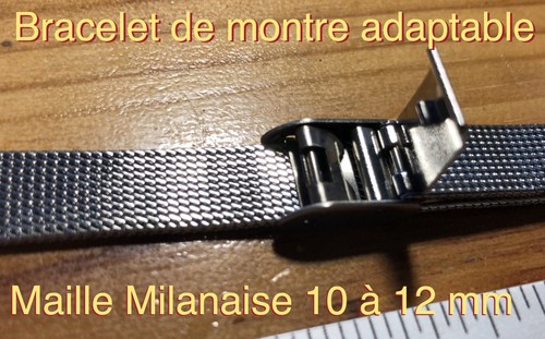 Bracelet montre acier - bracelet,