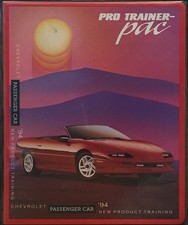 Kit De Formation À La Vente Chevrolet 1994 2 VHS Plus Cassette Audio Et Brochure