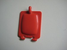 PLAYMOBIL-A- TAPA ROJA CUBO CONTENEDOR BASURA CAMIÓN 3470