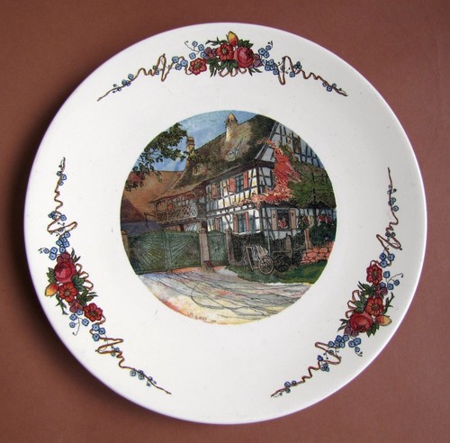 Grande assiette lentille 5 - assiette, 24,5