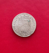 Belle monnaie Lorraine Teston Charles IV 1669. TTB