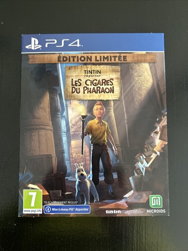 Jeu sony ps4 ps5 tintin - jeu,