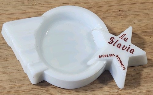 Ancien cendrier opaline - ancien,