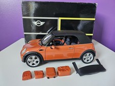 Mini Cooper Cabriolet R52 2003 Orange Kyosho 1/18 Dealer Édition 80430309086